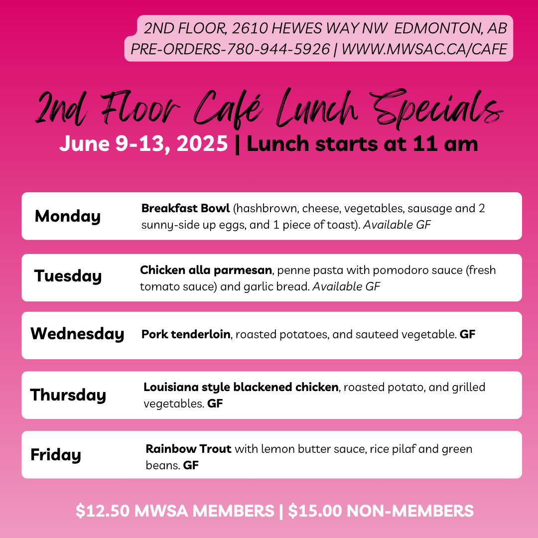 mwsa june 2025 lunch specials