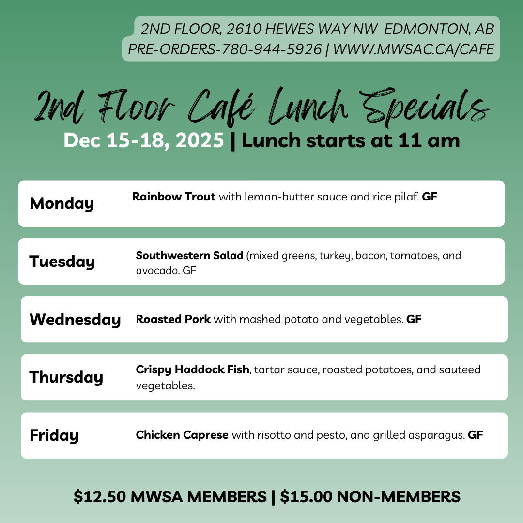 mwsa 2nd floor cafe lunch specials 