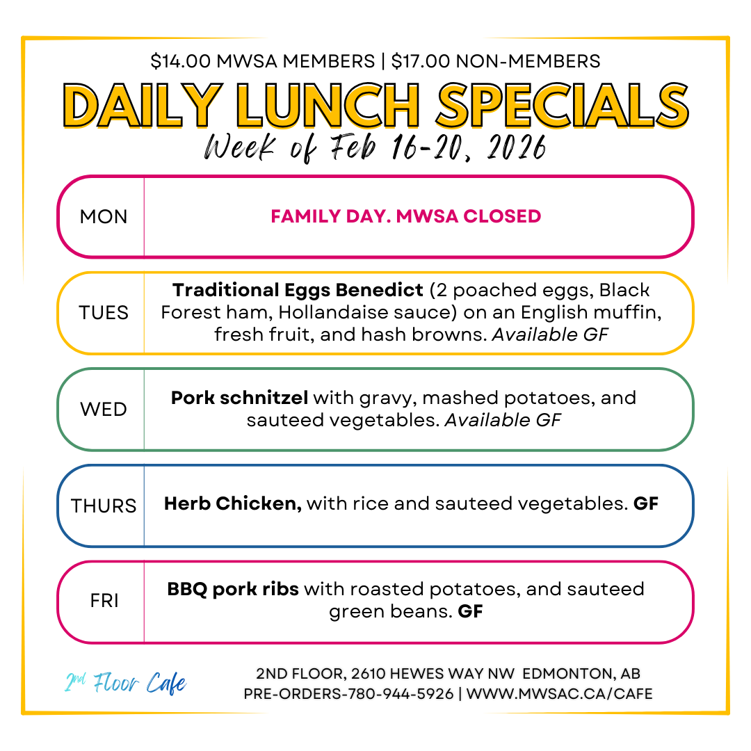 mwsa 2nd floor cafe lunch specials