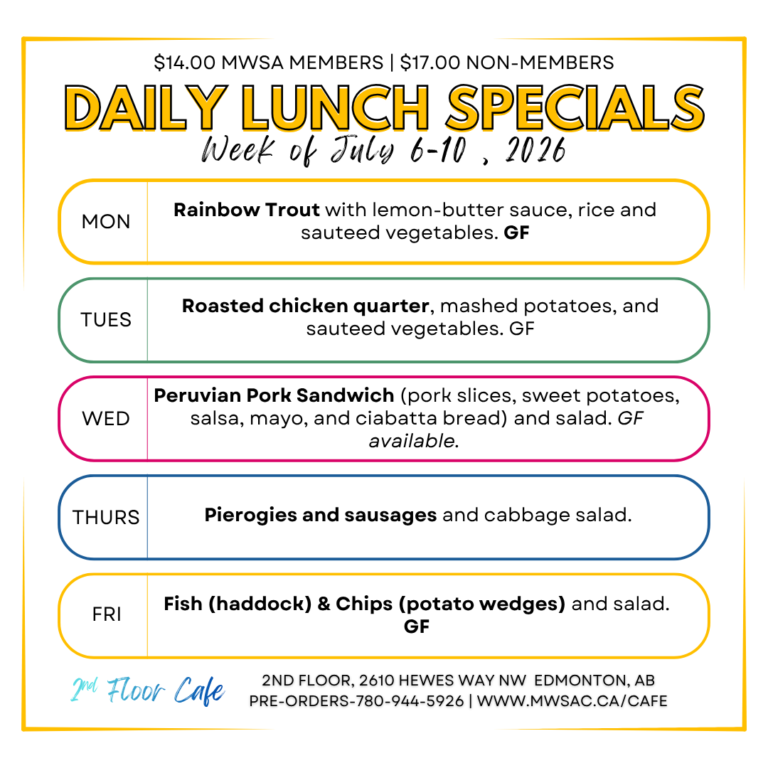 mwsa lunch specials july 2026